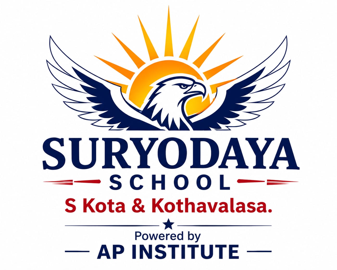 Suryodaya School, S.KOTA. logo
