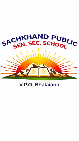 Sach khand public senior secondary school logo