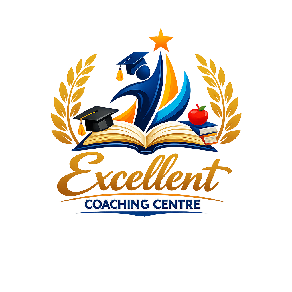 Excellent coaching centre logo