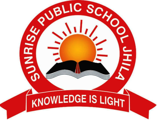Sunrise Public school jhila logo